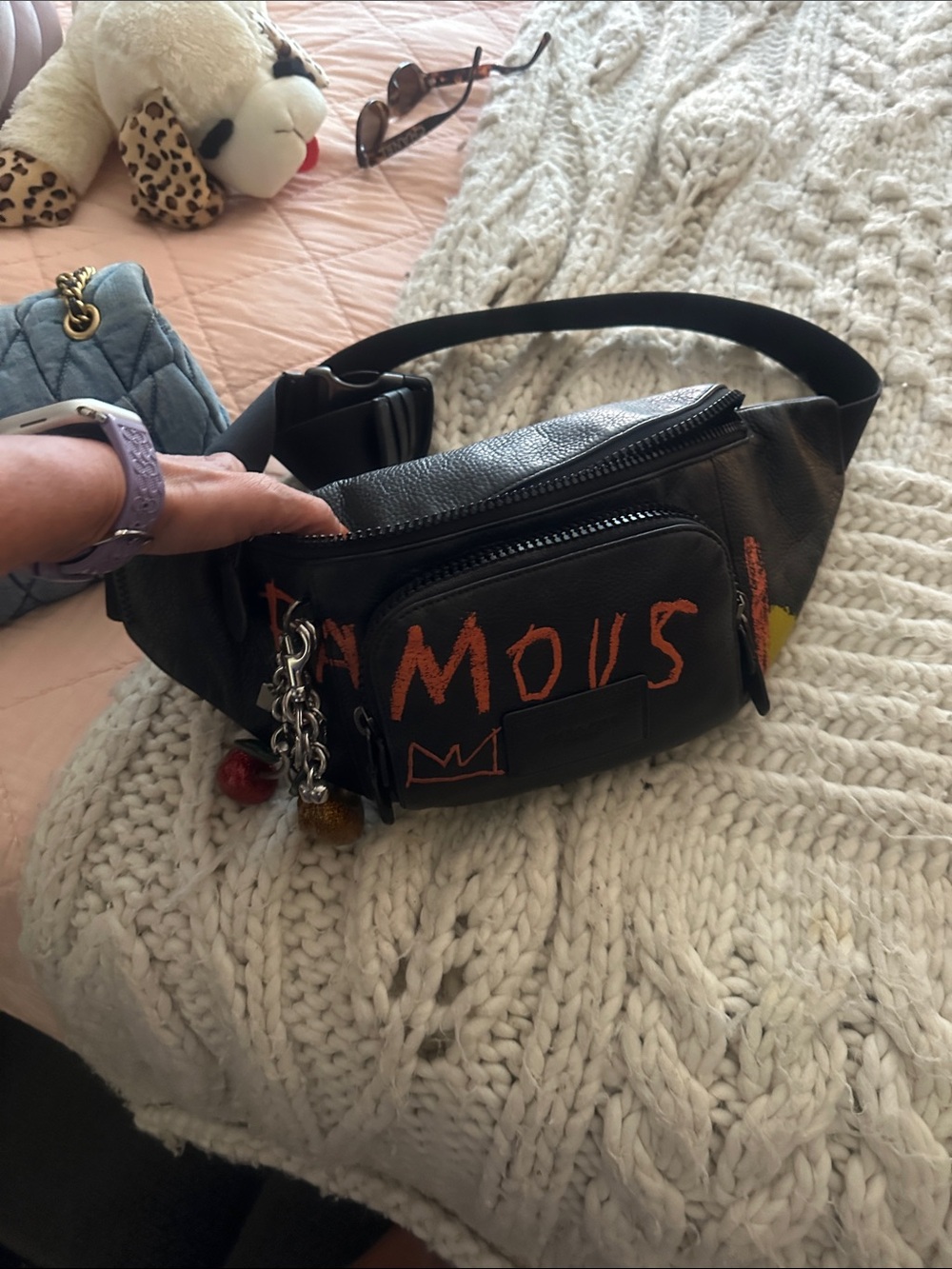 Coach Large FAMOUS Waist Bag / Long Crossbody LIMITED Ed ON HOLD Not for sale